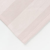 女の子かわいいピンクのルドルフのトナカイのクリスマスキッズ フリースブランケット (角)