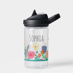 女の子かわいいフローラビーキッズスクール ウォーターボトル