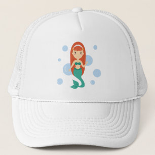 女の子かわいい人魚の王女 キャップ