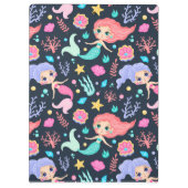 女の子かわいい人魚 クリップボード (裏面)