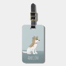 女の子かわいい子犬の漫画の花の子供