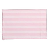 女の子かわいい虹の水色ユニコーン&ネームキッズ 枕カバー (正面右)