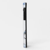 女の子かわいらしのポートレート目ウォーター絵画カラーの芸術 Case-Mate iPhoneケース (裏面/左)