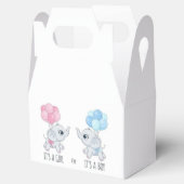 女の子か男の子の性別のリビールフェイスボックス フェイバーボックス (オープン)