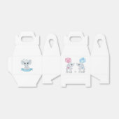 女の子か男の子の性別のリビールフェイスボックス フェイバーボックス (折り畳みなし)