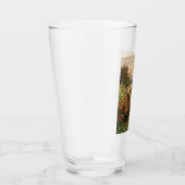 女の子がケシを摘む(フローラシーン) （花畑） タンブラーグラス (右)