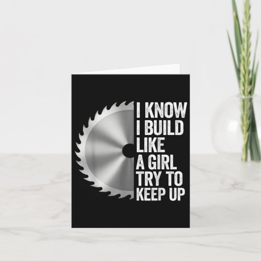 女の子がシロを食い尽くしたよう保に建てた カード (正面)