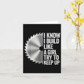 女の子がシロを食い尽くしたよう保に建てた カード (黄色い花)