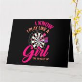 女の子がダ遊ーを上げようとするの知っ保ている女の人 カード (黄色い花)