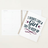 女の子がディベート保チームを盛る プランナー手帳 (ディスプレー)