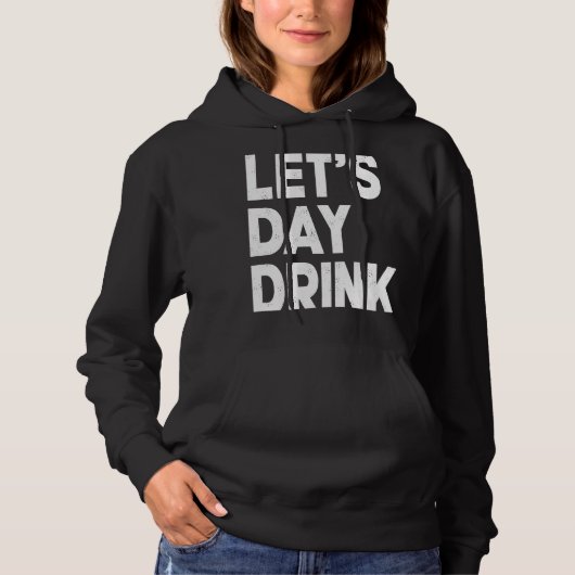女の子がママを飲んで飲みましょSt patricks・ビー パーカ (正面)