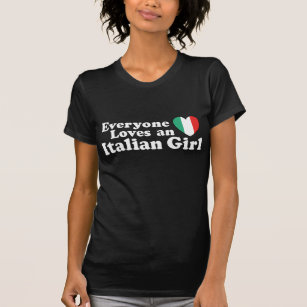 女の子が大好イタリアンき Tシャツ