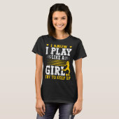 女の子が好き遊のサッカー母 Tシャツ (正面フル)