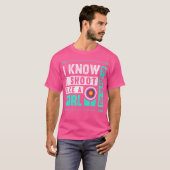 女の子が射手を上げようとするような保弓術 Tシャツ (正面フル)