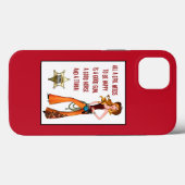 「女の子が幸せになれるのは…」 Case-Mate iPhoneケース (裏面 (横))