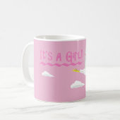 女の子が生まれた! コーヒーマグカップ (正面左)
