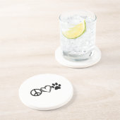 女の子が男の子が猫好きを愛する コースター (側面)