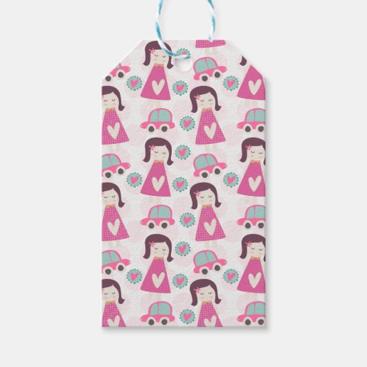 女の子が行く場所 ギフトタグ (正面)