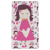 女の子が行く場所 スモールペーパーバッグ (正面)