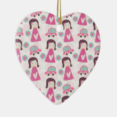 女の子が行く場所 セラミックオーナメント (右)