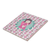 女の子が行く場所 タイル (側面)