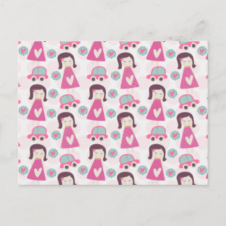 女の子が行く場所 ポストカード