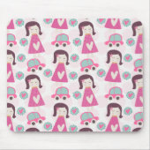 女の子が行く場所 マウスパッド (正面)