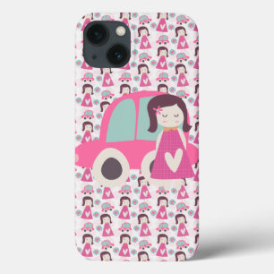 女の子が行く場所 iPhone 13ケース