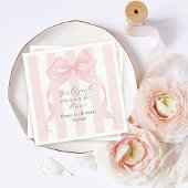 女の子が誕生日を祝う スタンダードカクテルナプキン