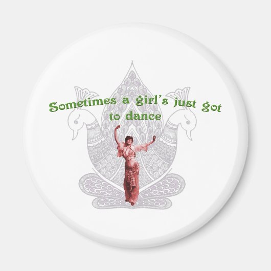 女の子が踊るだけ得だ マグネット (正面)