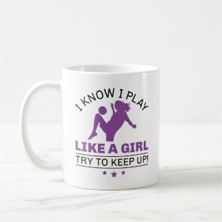 女の子が遊上がるのが好き保だ コーヒーマグカップ