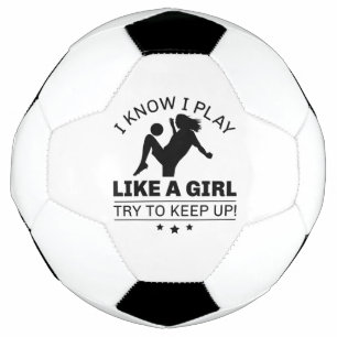 女の子が遊上がるのが好き保だ サッカーボール