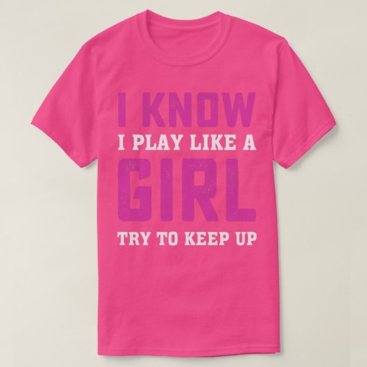 女の子が遊上がるのが好き保だ Tシャツ (デザイン正面)