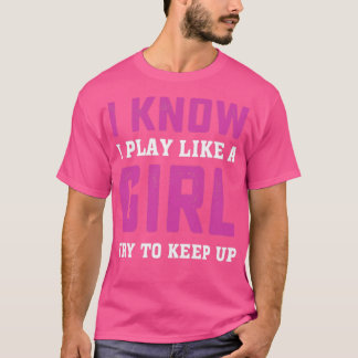 女の子が遊上がるのが好き保だ Tシャツ