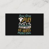女の子が遊人形を持つ女の子の中には、幽霊hun行く 名刺 (裏面)