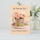 女の子が集まる招待状 招待状 (スタンド正面)