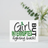 女の子が2回肝臓病を中断 ポストカード (スタンド正面)