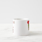 女の子くまのココア愛 エスプレッソカップ (正面)