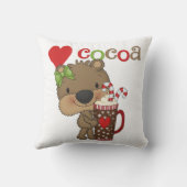 女の子くまのココア愛 クッション (裏面)