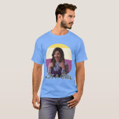 女の子じゃないよ 面白い レトロ Tシャツ (正面フル)