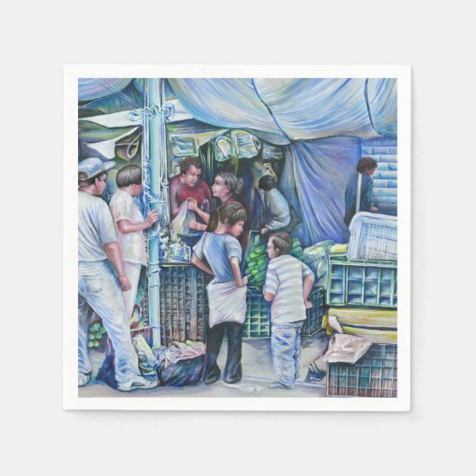 女の子じゃない女の子だ スタンダードカクテルナプキン (正面)