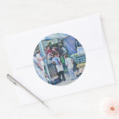 女の子じゃない女の子だ ラウンドシール (封筒)