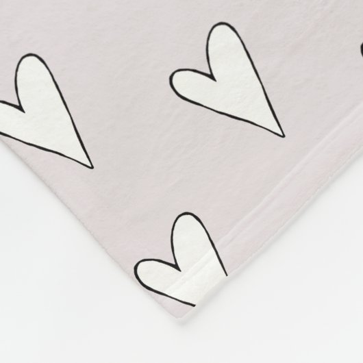 女の子たちがかわいいピンクの恐竜の漫画を描き、子どもたちの名前を挙げる フリースブランケット (角)