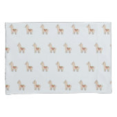 女の子たちがかわいいレインボーラマの漫画で子どもの名前を挙げる 枕カバー (正面右)