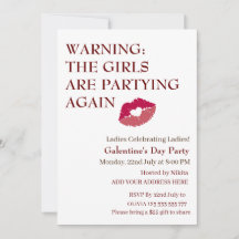 女の子たちは再びガレンティンの日にパーティーを開いている