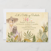 女の子たち集まれ！ 招待状 (正面)