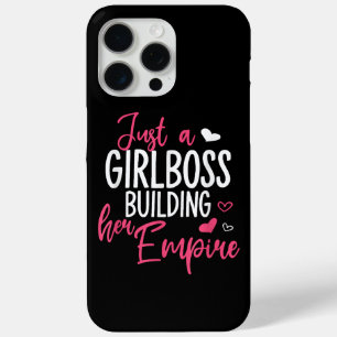 女の子だけのボス建物彼女の帝国の女性はインスピリ iPhone 15 PRO MAXケース