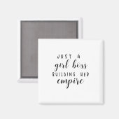 女の子だけのボス建物彼女の帝国 マグネット (正面/裏面)