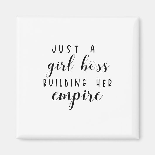 女の子だけのボス建物彼女の帝国 マグネット (正面)