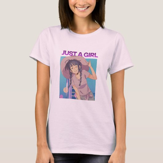 女の子だけ Tシャツ (正面)